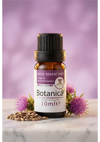 Botanica %100 Saf Devedikeni Tohumu Yağı Cilt Yenileme Onarıcı Besleyici Doğal Bitkisel Bakım Damla 10 Ml 10 ML