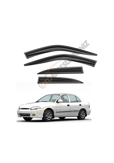 Cam Rüzgarlığı Fermeq Mugen Hyundai Accent 1995-2000 4lü