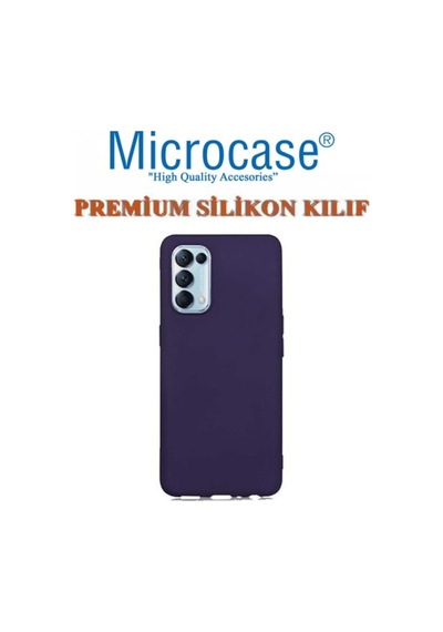 Microcase Oppo Reno 5 (5G) Premium Matte Silikon Kilif 508473529