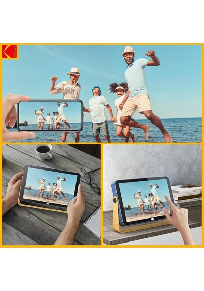 Ayrex Rwf108blue Dijital Resim Çerçevesi, 25,4 Cm 10 İnç 25,4 Cm , Wi-fi, Dokunmatik Ekran, 1280 X 800, Fotoğ Genel