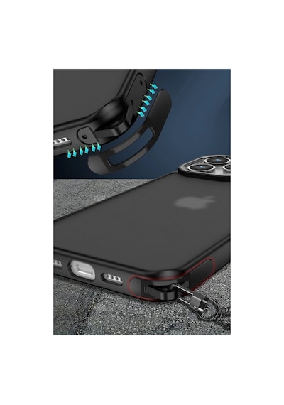 Apple İphone 14 Kılıf Elegant Kapak - Titan Gri