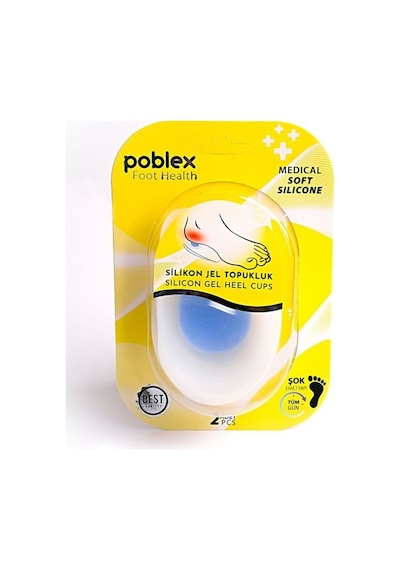 Poblex Silikon Jel Topukluk - Medium