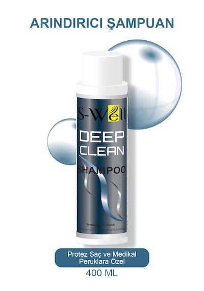 S-well Deep Clean Shampoo Protez Saç Bakım Şampuanı 400 Ml