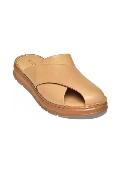 Fox Shoes Y555530103 Ten Hakiki Deri Comfort Ortopedik Taban Kadın Terlik Ten