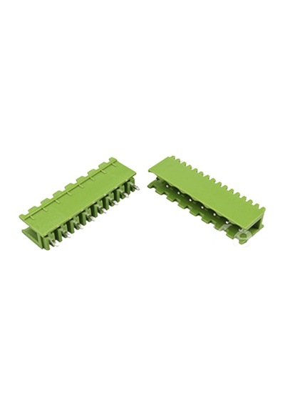 8 Pin Geçmeli Klemens 180' Erkek 5.08mm Yeşil