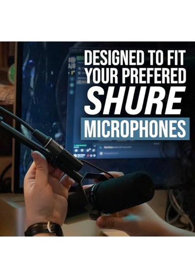 Shure By Tek Bölümlü Bomlu Kompakt, Düşük Profilli Mikrofon Standı Sh-desktop2