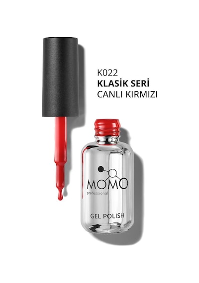 Kalıcı Oje K022, Canlı Kırmızı, 10 Ml
