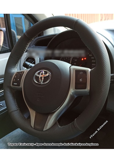 Toyota Yaris 2015 Araca Uyumlu Direksiyon Kılıfı