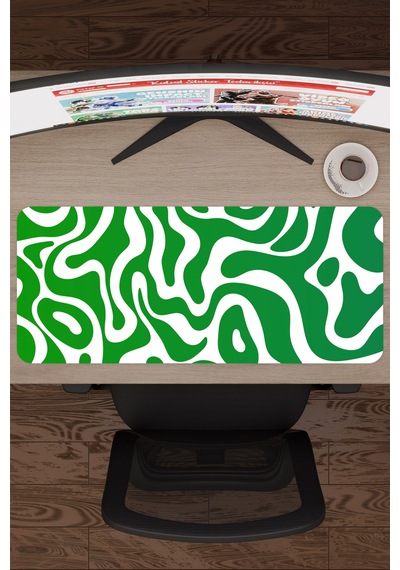 Vektörler Kaymaz Dikişli Kauçuk Oyuncu Mousepad V4 - 70x30 Xl Gaming Mouse Pad Fare Altlığı