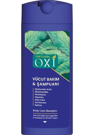 Oxi Natural Vücut Bakım Şampuanı 300 Ml. Duş Jeli