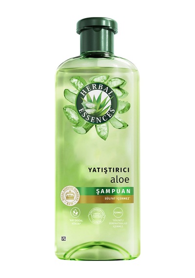3 Adet Herbal Essences Yatıştırıcı Aloe İçeren Şampuan 350 Ml