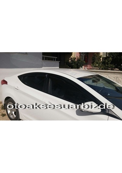 Hyundai Elantra Mügen Cam Rüzgarlığı 2011-2015 Arası 4 Lü Ithal N11.32662