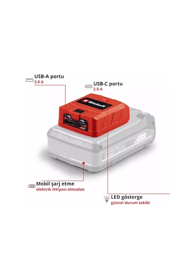 Tc-cp 18 Lı Usb Solo Adaptor