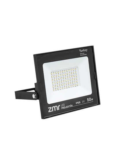 Siyah Kasa Led Projektör Zmr-302/s.65 50w