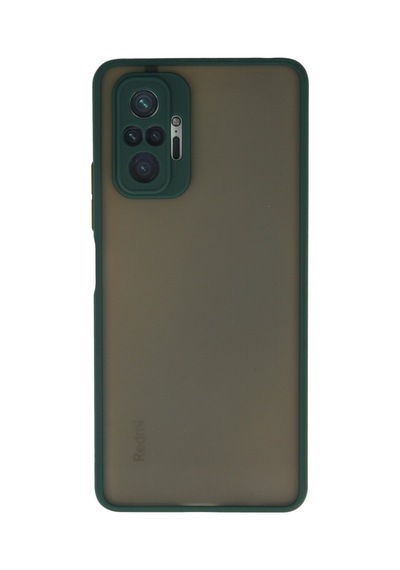 Redmi Note 10 Pro Kılıf Montreal Silikon Kapak - Yeşil Bz8683140209018