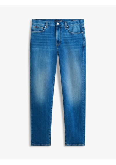 Tommy Hilfiger Denton Slim Fit Düz Paça Jean Pantolon Mavi