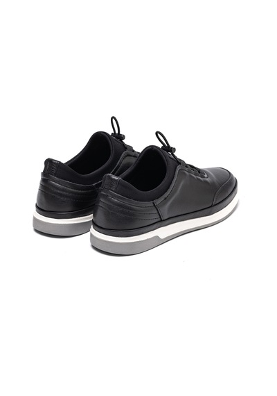 Sneaker Erkek Og-9243 John May 101-841 Siyah Dolaplı-siyah Streç