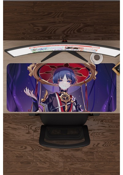 Wanderer Genshin Impact Anime Gacha V1 - 90x40 Xxl Gaming Mouse Pad Fare Altlığı