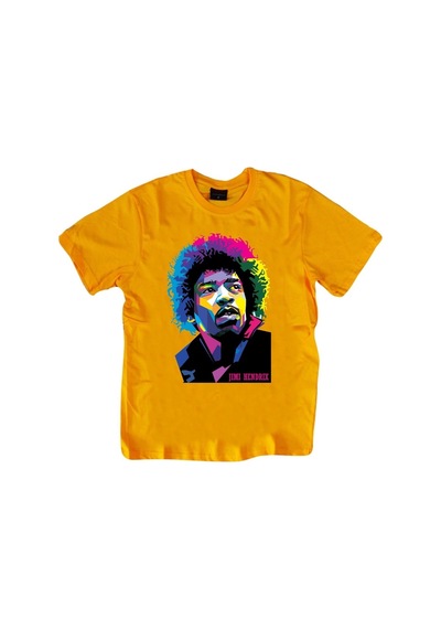 Jimi Hendrix Baskılı T-Shirt (440862164)