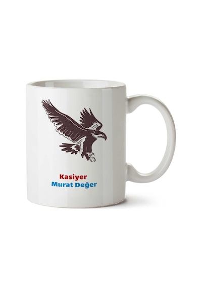 Kişiye Özel Kasiyer Kupa Bardak Çok Renkli