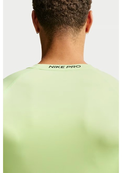 Nike Pro Dri Fit Tight Top Mens Ls Uzun Kollu Erkek Antreman Sweatshirt Yeşil