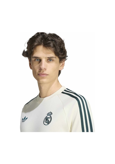 Ivory Adidas Real Madrid Erkek Futbol T-shirt Og2 Tee Kg2973 Bej