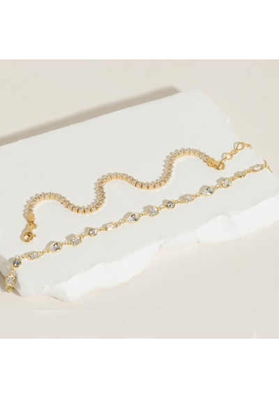 Zirkon Taşlı Bileklik 718550 Silver Gümüş
