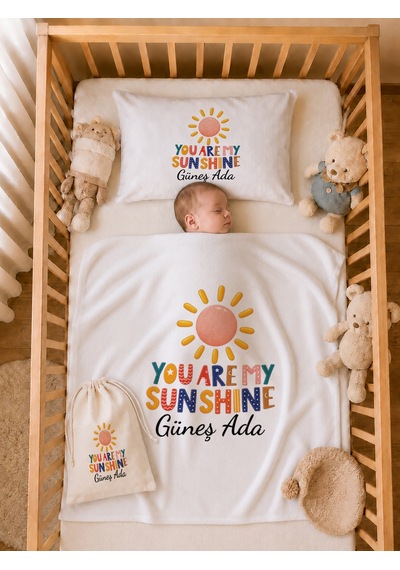 Pia Baby Kız Bebek İsimli %100 Pamuk Hastane Çıkışı 6 Parça Tulum Şapka Eldiven Hediye Seti 2061tybk0x Krem