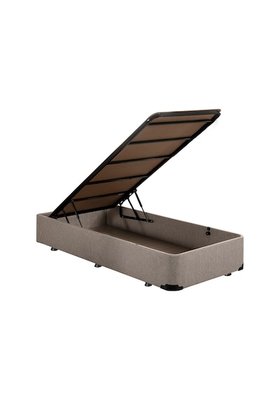 Nironyatak Niron Baza - 90X190 Cm Tek Kişilik Sandıklı Klasik Kumaş Baza