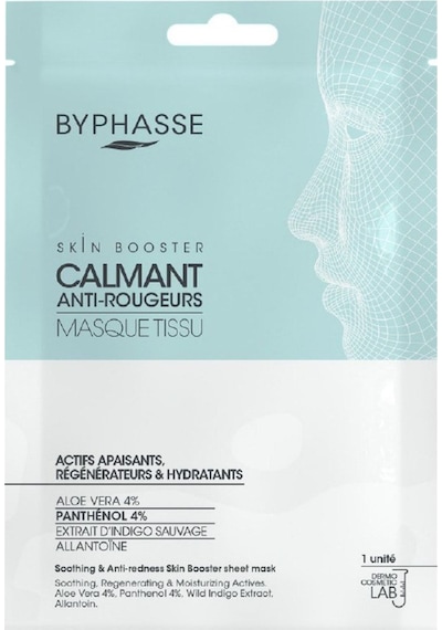 Byphasse Yatıştırıcı Ve Kızarıklık Karşıtı Skin Booster Kağıt Yüz Maskesi