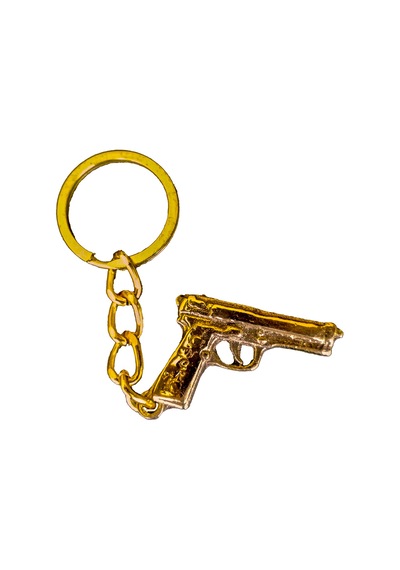 Tabanca Anahtarlık Pirinç Döküm