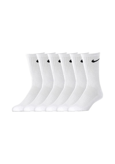 Nike Everyday Cushion Crew Beyaz Renkli Çorap 6'lı Sx5172-100