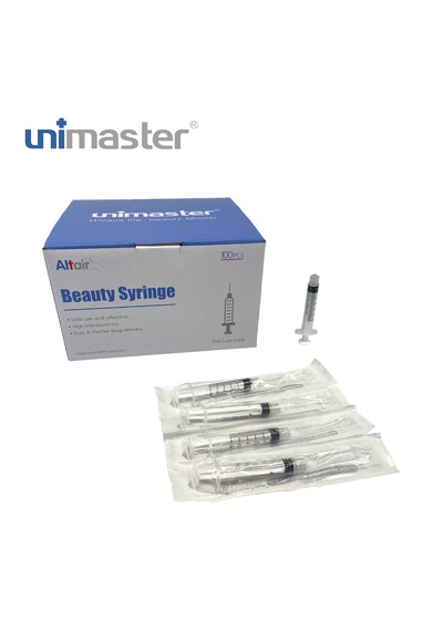 Unimaster Luer Lock Şırınga 3 Ml 100 Adet