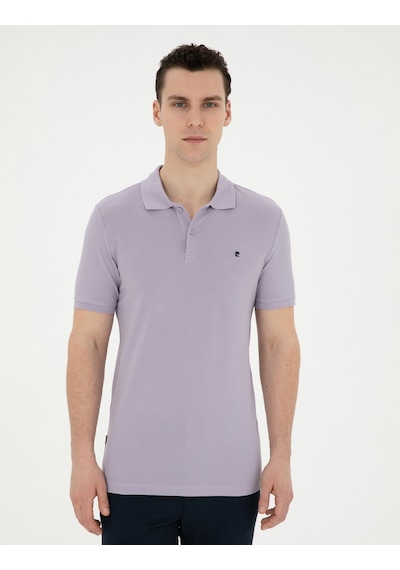 Pierre Cardin Erkek Lila Tişört Basic 50291625-vr034 Lila