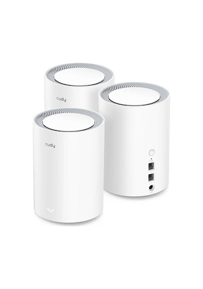 Cudy M1800 Ax1800 Dual Band Ev Ofis Tipi Mesh Router 3-lü Paket