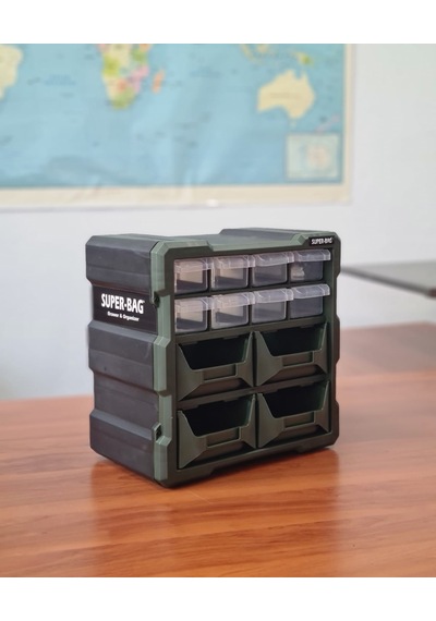 Superbag 12’Li Monoblok Avadanlık Ve Çekmece Seti Asr-6009