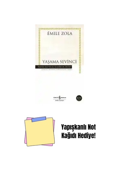 Yaşama Sevinci + Yapışkanlı Not Kağıdı