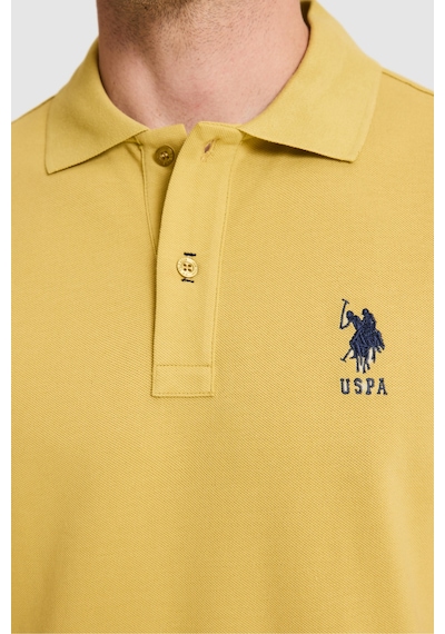 U.s. Polo Assn. Erkek Tişört Basic 50326920-vr235 Yag Yesılı