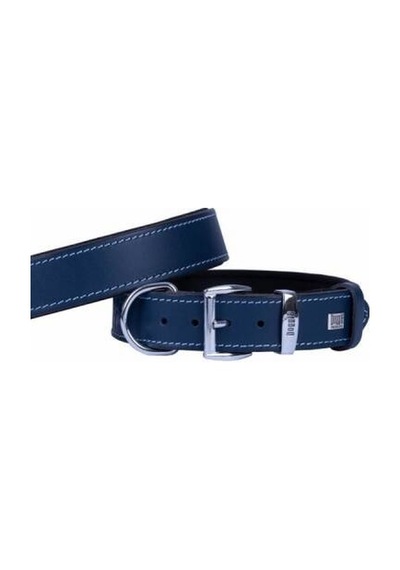Konfor Deri Köpek Boyun Tasması Royalblue 3,5x52 60 Cm Çok Renkli