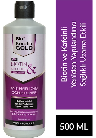 Bio Keratin Gold Biotin & Kafein Saç Dökülme Karşıtı Hızlı Uzama Etkili Saç Kremi 500 ML Bio Keratin Gold Biotin & Kafein Saç Dökülme Karşıtı Hızlı Uzama Etkili Saç Kremi 500 ML