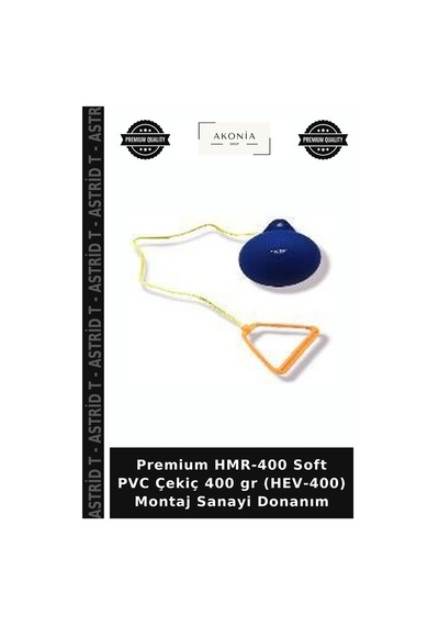 Premium Hmr-400 Soft Pvc Çekiç 400 Gr Hev-400 Montaj Sanayi Donanım
