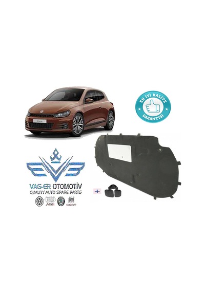 Vw Scırocco 2013-2016 Arası Kaput Izolasyonu Keçesi 1K8863831E