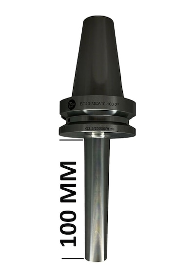 Bt40 Mca10 - 100 Boy Vidalı Tutucu M10x100 Boy Vidalı Tutucu 20.000 Devir Balans Alınmıştır