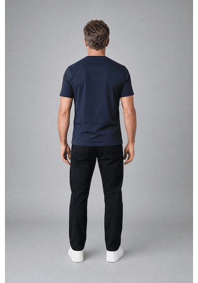 Bisse Lacivert Studio Bisiklet Yaka T-shirt Bsts26y26320 D39