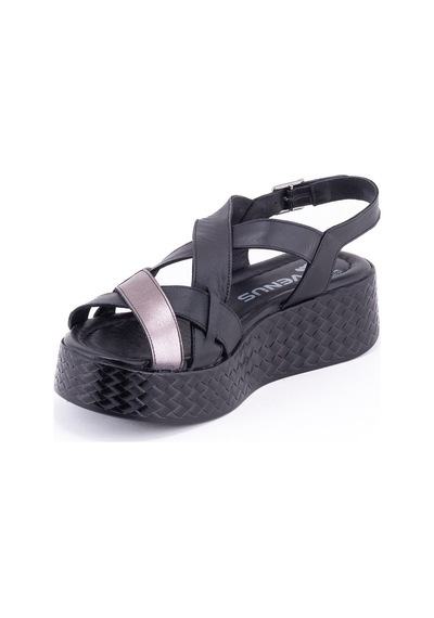 Venüs 2409943 Kadın Sandalet Ven6-2409943827 Siyah