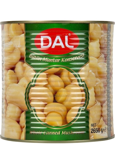 Dal Mantar Konserve Bütün 2650 Gr