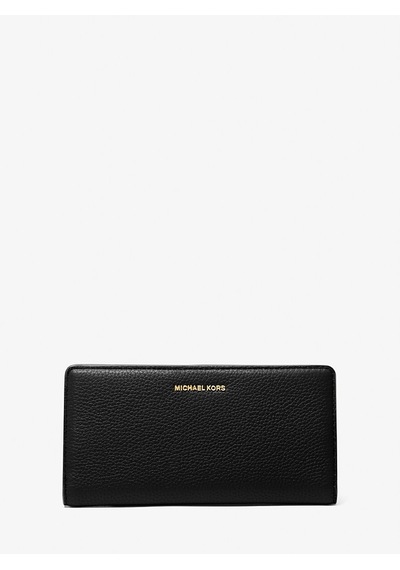 Michael Kors Kadın Marka Logolu Birden Fazla Kart Yuvalı Kağıt Para Bölmeli Siyah Cüzdan 32s5gytp3l 001 SİYAH