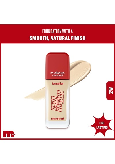 Make Up Maruderm Pürüzsüz Görünüm Sağlayan Yarı Mat Bitişli Uzun Süre Kalıcı Fondöten 2w 30 Ml Çok Renkli