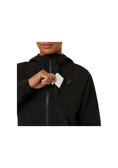Asics Metarun Waterproof Jacket Kadın Siyah 2012d092-001 Siyah
