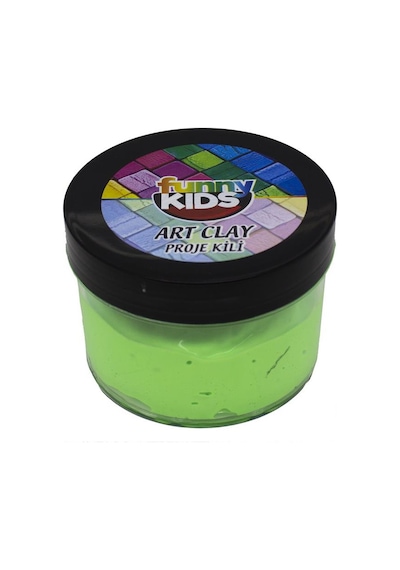 Funny Kids Art Clay Proje Kili 40Cc - Neon Green